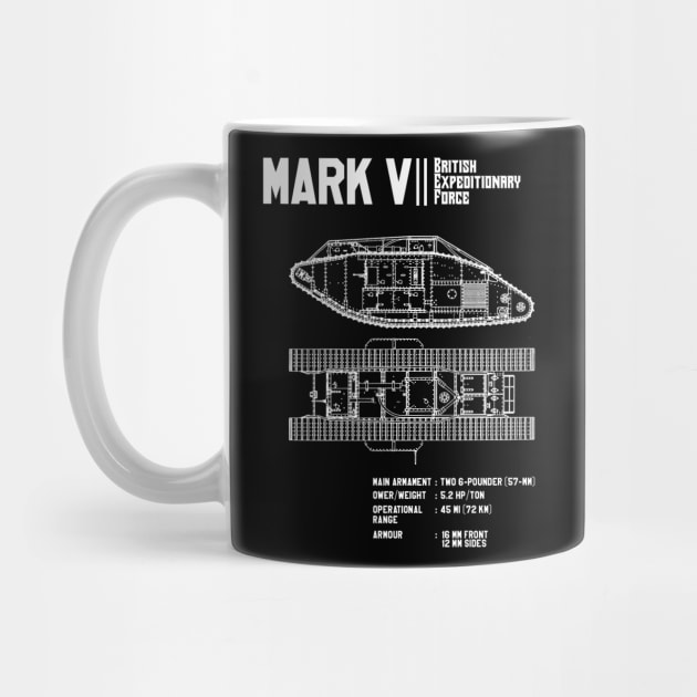 MARK V TANK by theanomalius_merch